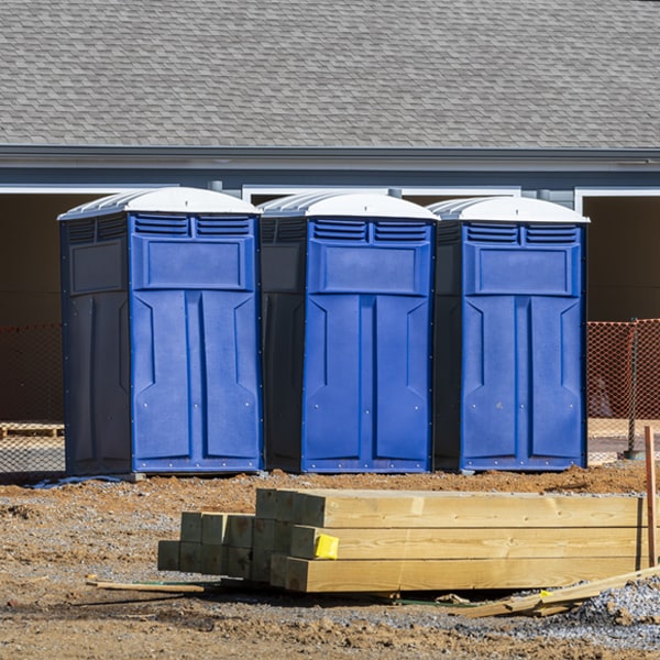 how do i determine the correct number of porta potties necessary for my event in Leasburg NC